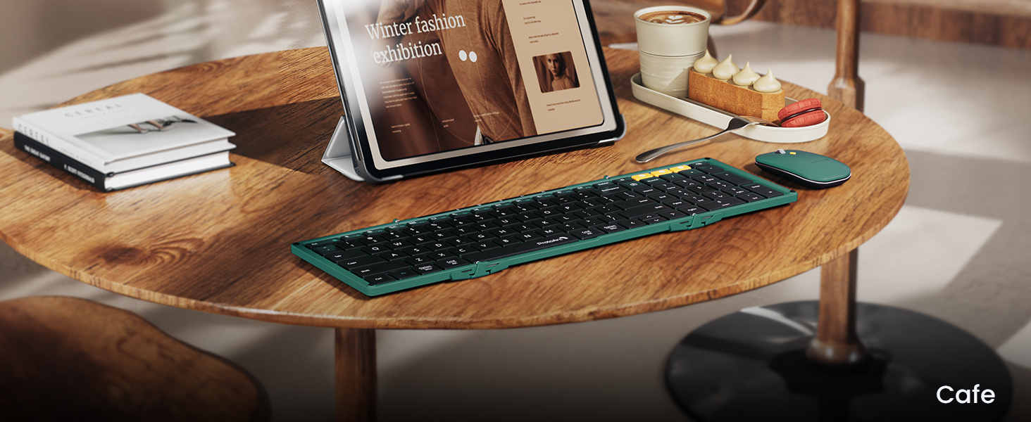 XKM01 portable keyboard mouse for cafe