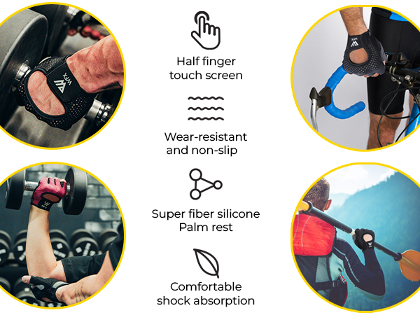gym exercise gloves men