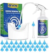 500ml Ear Wax Removal Kit: BVN Ear Cleaning Kit, Ear Wax Removal Tool, Ear Wax Remover, Ear Irrig...