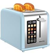 Mecity 2 Slice Touch Screen Toaster, 1.5