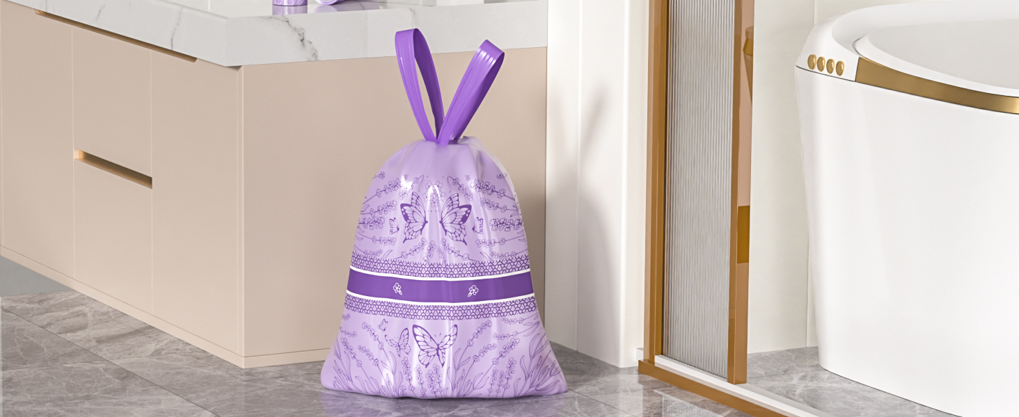 Bathroom Trash Bags Scented