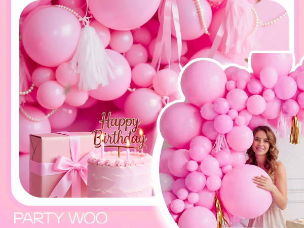 Pink Balloons
