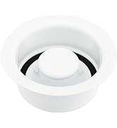 Artiwell Sink Garbage Disposal Flange and Stopper, Universal Flange Fit for 3-1/2 Inch Standard S...