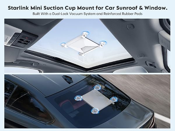 Suction Cup Mount for Starlink Mini & Mini X