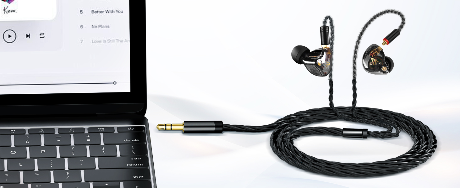 Audiovance VIbes 202 Black_HiFi Wired Earbuds
