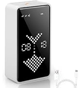 GuDoQi Digital Hourglass Timer, 1-99 Mins Adjustable Magnetic Rechargeable Digital Countdown ADHD...