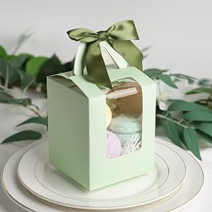 moss green satin ribbon bows