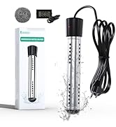 BSEED Immersion Water Heater Electric, 2000W Fast Heating Portable Water Heater with 304 Stainles...