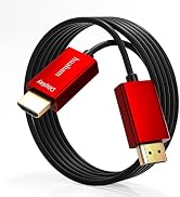 huaham Slim 8K HDMI 2.1 Fibre Optic Cable 16.5FT 48Gbps High Speed Cable Support 8K@60 4K@120 eAR...