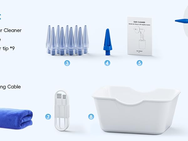 Electric Ear Wax Removal Kit