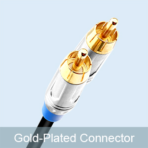 24K Gold-Plated Connectors