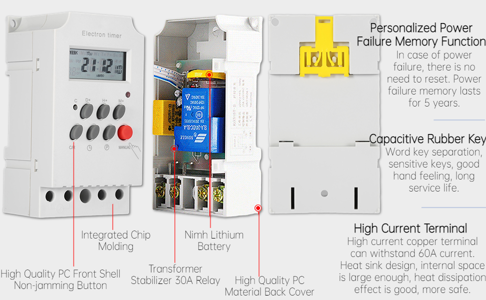 Heavy Duty Programmable Timer Relay