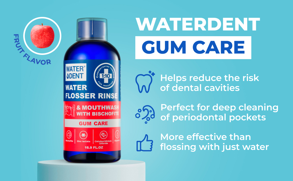 WATER DENT, water flosser rinse