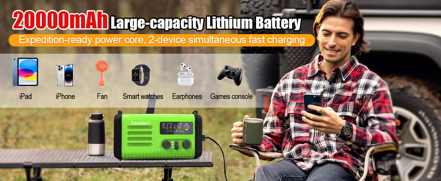 battery operated radio solar radios and crank emergency radios