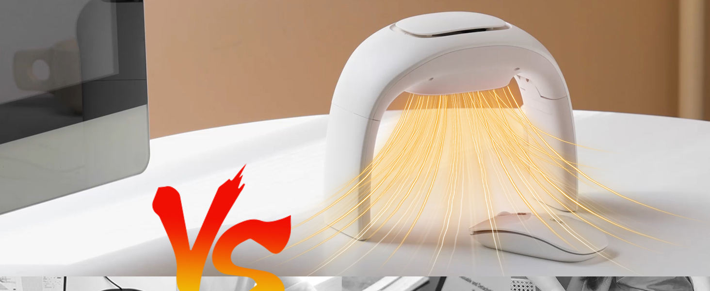 xuenair 100W Heated Mouse Pad Hand Warmer for Office Home Indoor Desktop Use