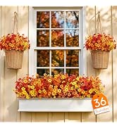Lifewit Fall Artificial Flowers for Outdoor
