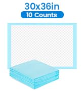 SAP FRIENDLY 30"×36" Disposable Underpads - 10 Count
