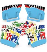 Tenyond Card Holders for Playing Cards - 4 Pack Playing Card Holder with Foldable Stand for Easy ...