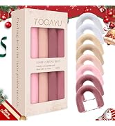 Togayu Heatless Curls, Heatless Curls Overnight Hair Care Set - Jumbo Velvet Hair Curlers to Slee...