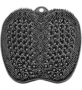 BESKAR Shower Foot Scrubber Mat, No More Bend to Cleaning & Exfoliating Feet, Bath Foot Spa Point...