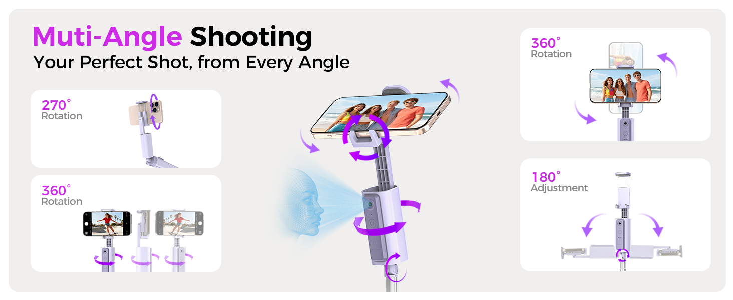 Auto Face Tracking Tripod