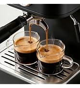 DWTS DANWEITESI Espresso Cups Set of 2: Espresso Machine Accessories - Espresso Shot Cups for Hom...