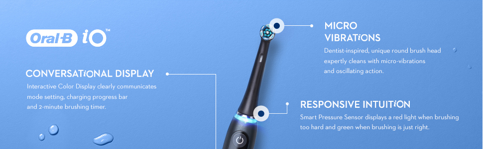 oral-b oralb oral b iO9 electric toothbrush electronic power powered handle