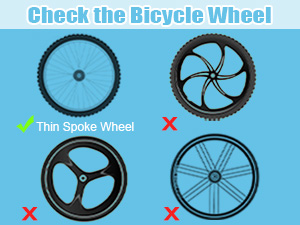 Check the Bicycle Wheel