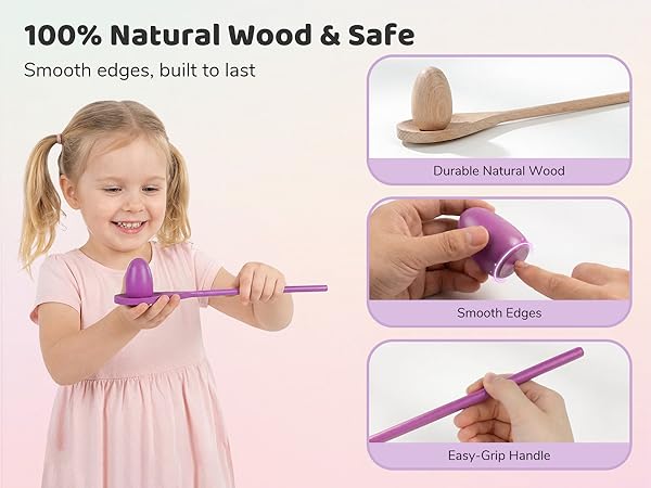 Egg Spoon Race Game Sets