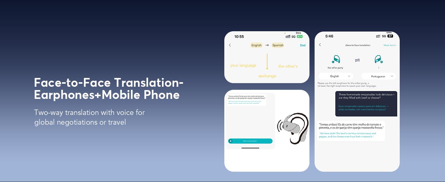 language translator headphones