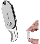 KEEPO LINK Mini Titanium Pocket Knife for Everyday Use – Razor-Sharp Versatile Blade, Small Foldi...