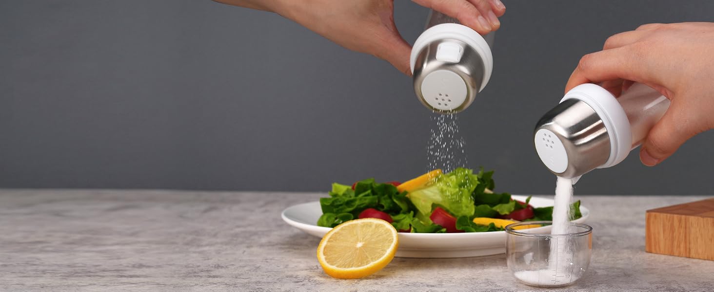 2 in 1 salt shaker