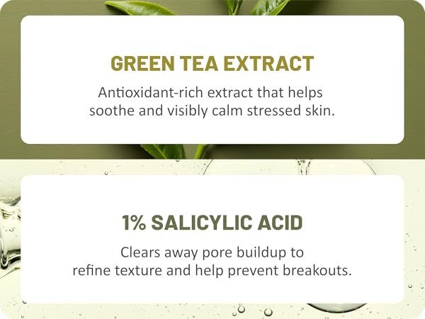 BHA Green Tea Face Scrub