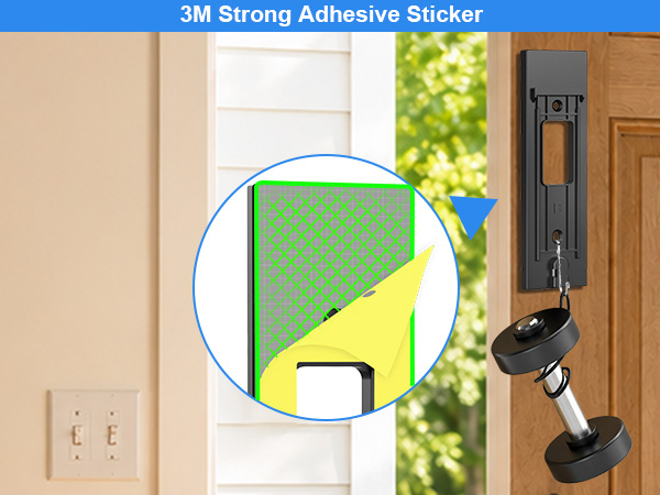 ring doorbell holder adhesive mounting bracket doorbell camera holder doorbell camera mount