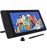Drawing Tablet with Screen GAOMON PD1561 Drawing Monitor Art Tablet with Adjustable Stand, 10 Sho...