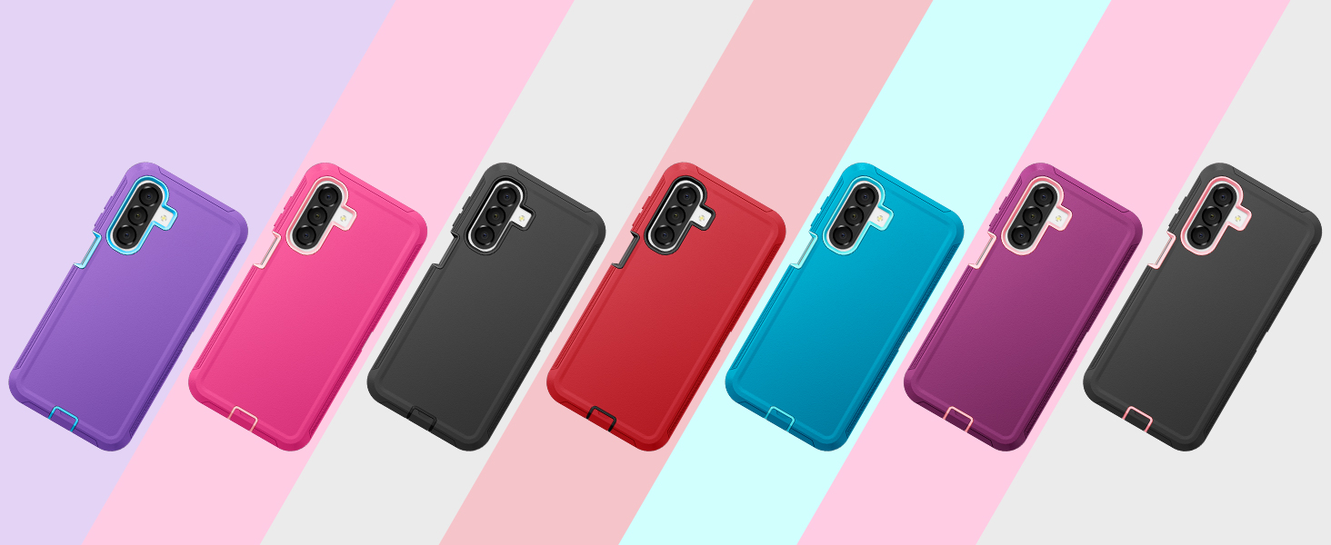 Samsung Galaxy A17 5G Case, Heavy Duty Rugged & Dual-Layer Shockproof Dropproof Protection