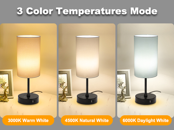 You can choose 3 cct (3000 K/4500 K/6500 K) for daily home lighting