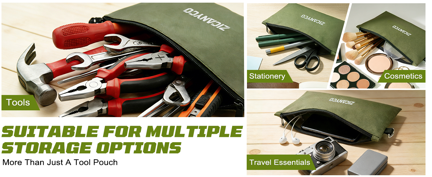 tool zipper pouch small tool bags pouch organizers heavy duty