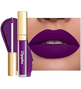 Depuplum Purple Lipstick Matte for Women, SuperStay Long Lasting Lipstick Smudge Proof No Transfe...