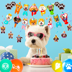 puppy birthday party decorations