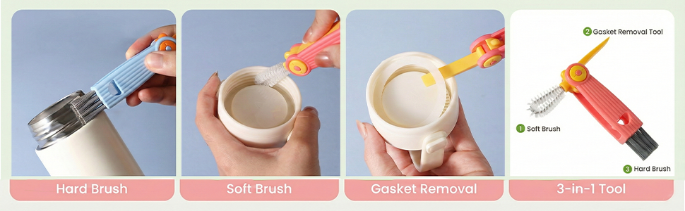 Pink Lid Brush