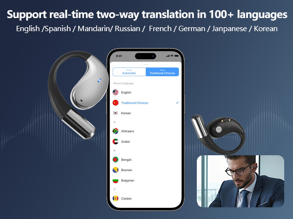 Support real-time two-way translation in 100+ languages