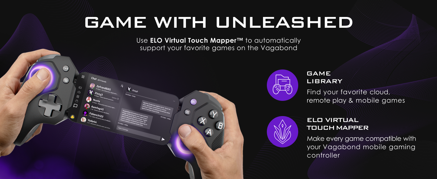 Mobile Gaming iPhone Android Controller iPad Mini Vagabond Game