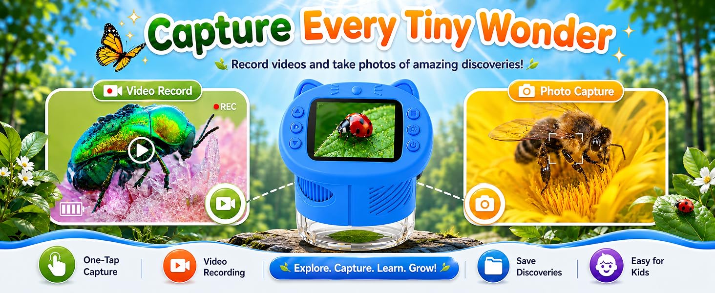 Capture Every Tiny Wonder