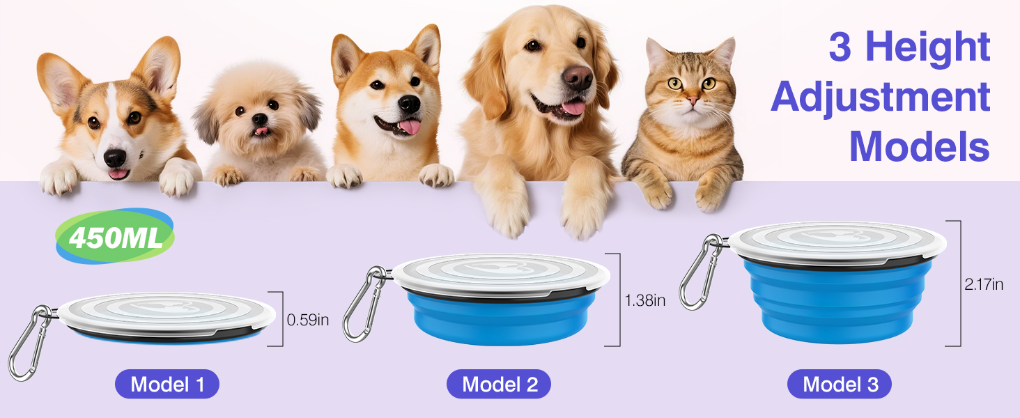 collapsible dog bowls