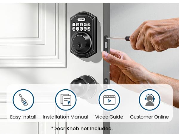 waterproof door lock