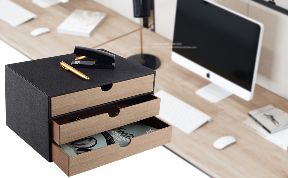 PU Leather File Cabinet