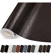 Lifenion Leather Repair Patch, 17X79 Inch Self Adhesive Leather Repair Tape, Large Vinyl Patch Ki...