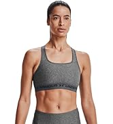 Under Armour Women's Crossback Mid Impact Sports Bra