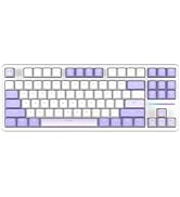 MANBASNAKE X Attack Shark X87 Wireless Mechanical Keyboard, Hot Swappable Gasket Custom Gaming Ke...